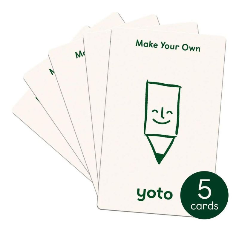 Yoto Card - Make Your Own Cards - 5 Pack